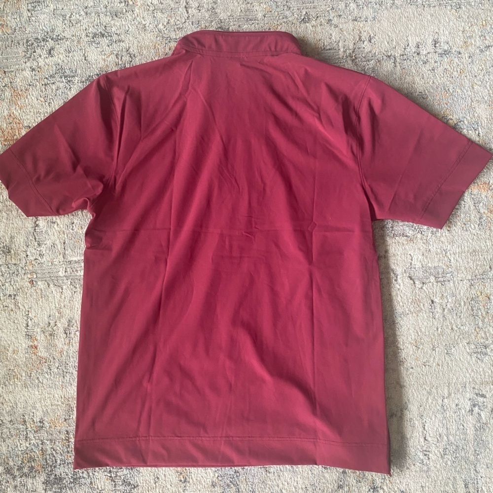 Nike football coaches sideline 1/4 zip maroon jacket. Size medium.​​​​​ - Picture 2 of 9